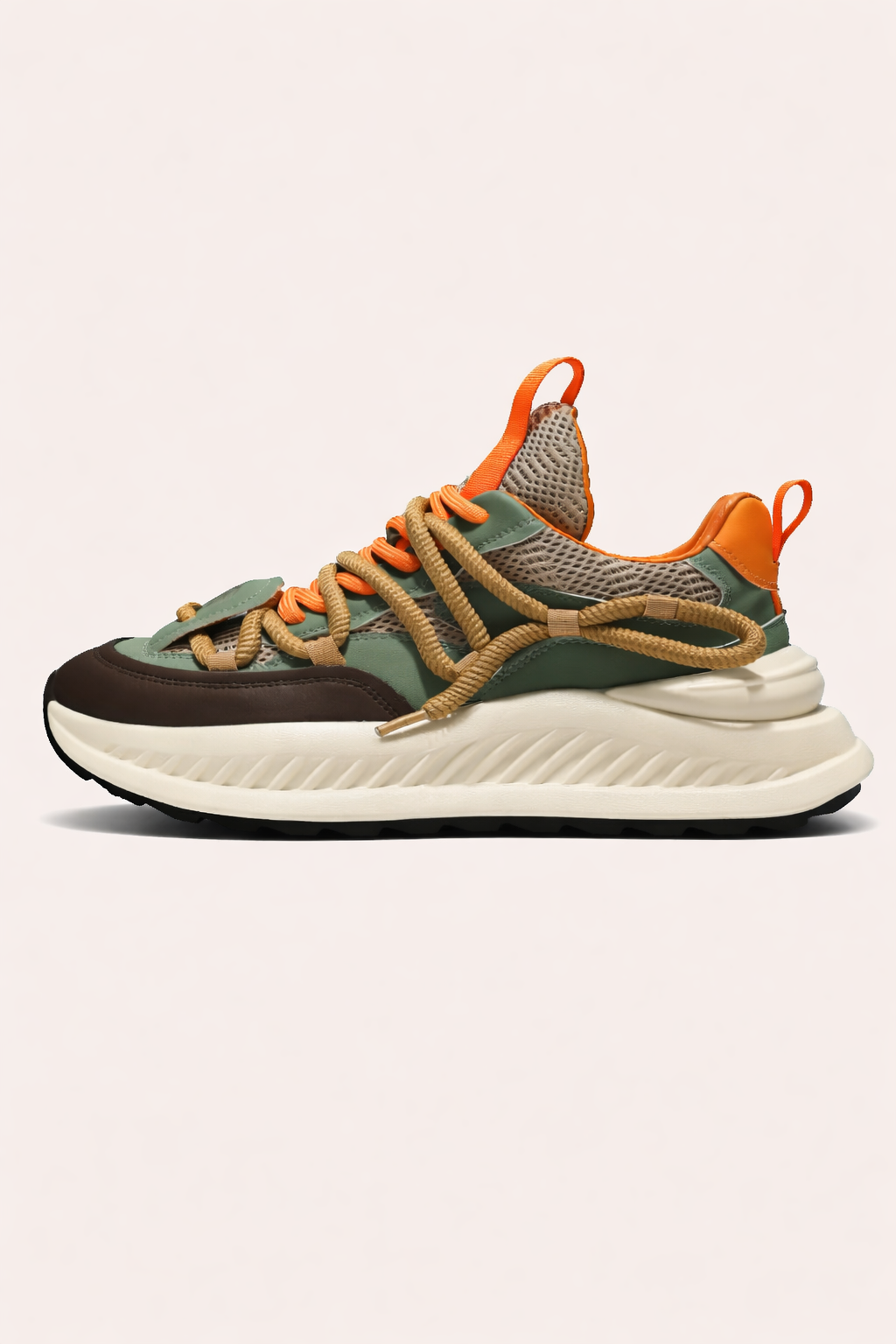 Herren-Turnschuhe mit hoher Sohle - Zarnik