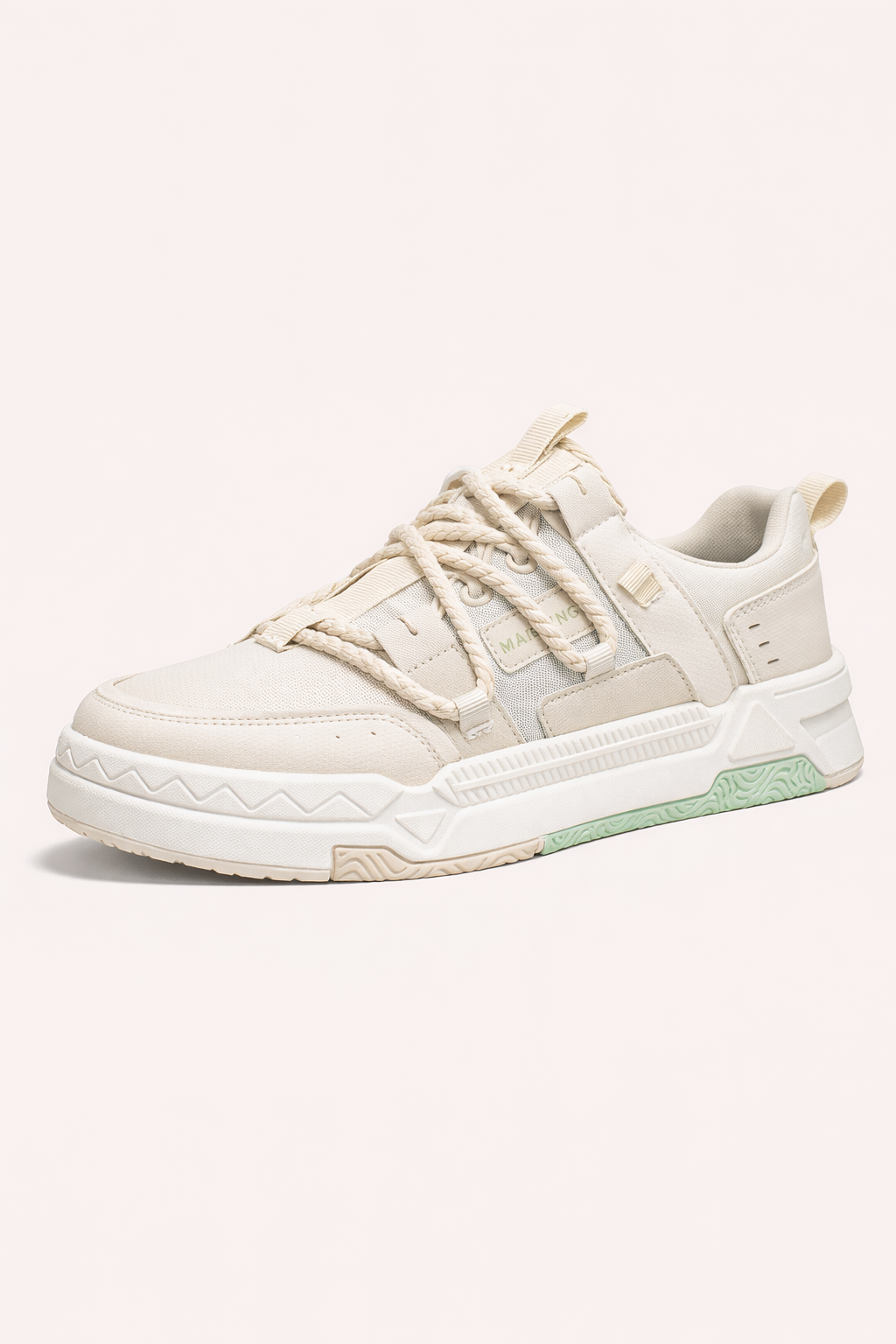 Herrenturnschuhe mit sportlichem Design und kombinierter Verarbeitung - Larek