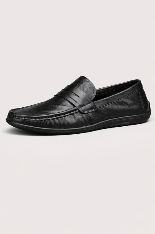 Mocassins décontractés pour hommes finition lisse style classique - Marco