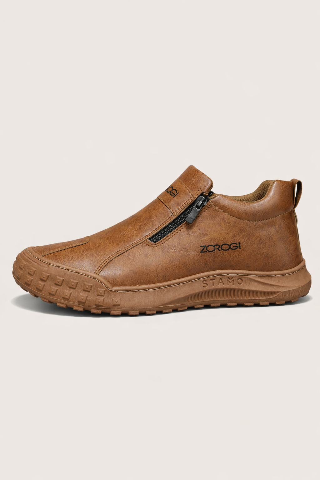 Herren Freizeitschuhe klassisches Design seitlicher Reißverschluss - Klaus