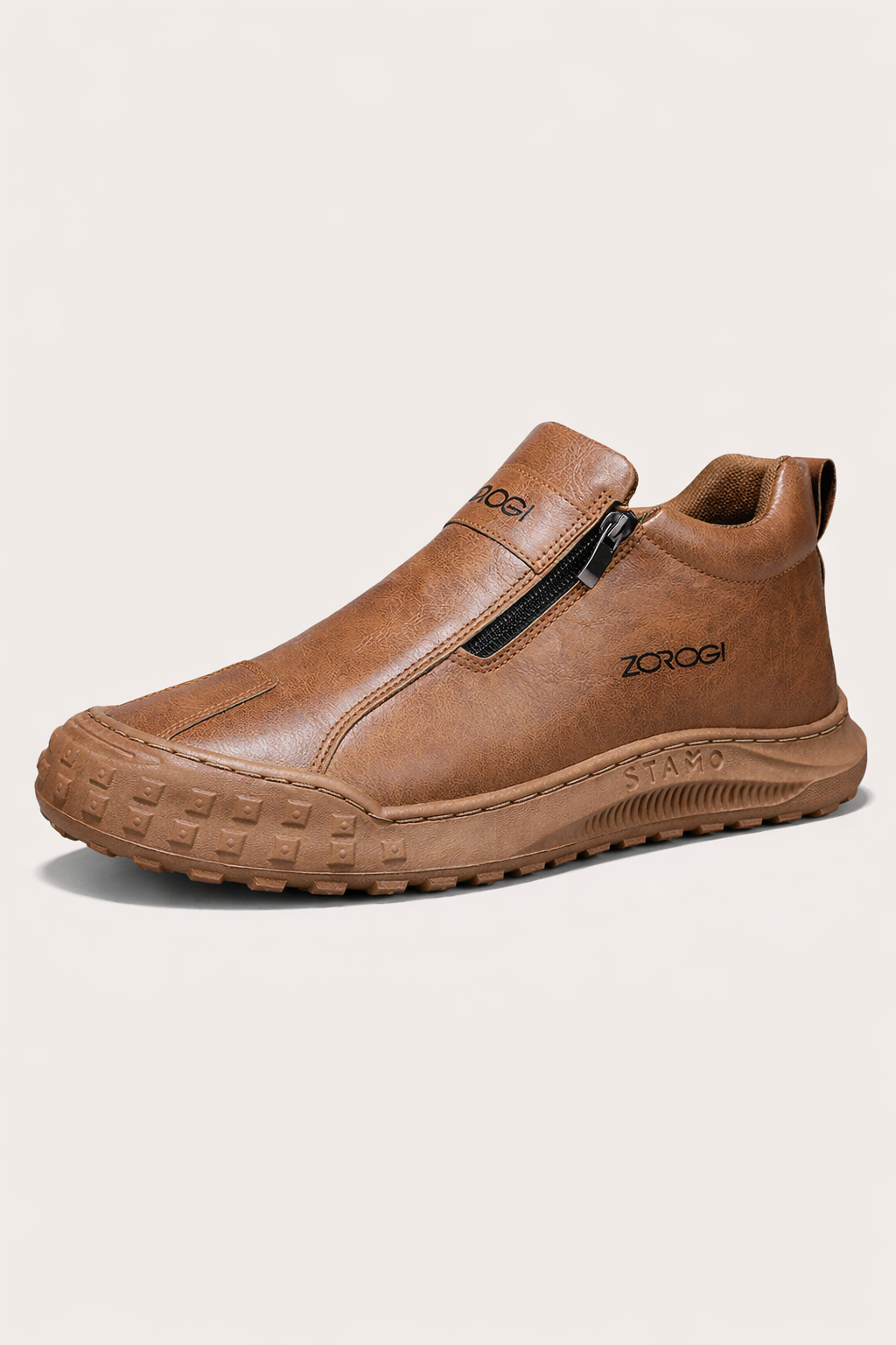 Herren Freizeitschuhe klassisches Design seitlicher Reißverschluss - Klaus