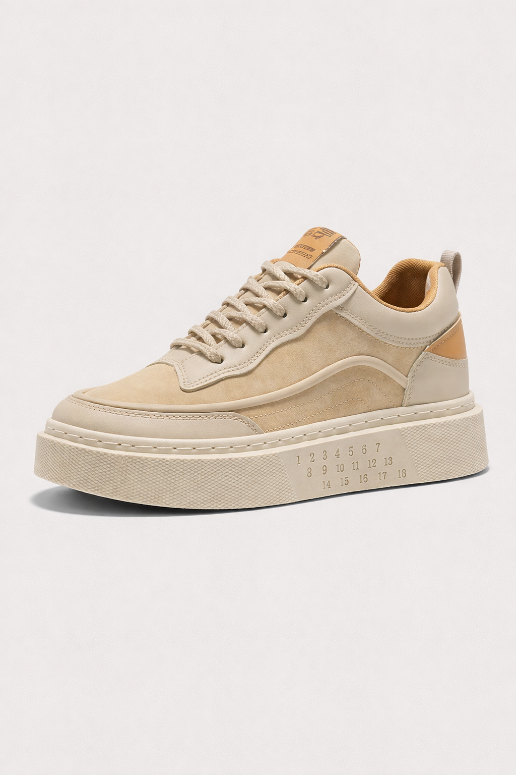 Herren Freizeitschuhe minimalistisches Design erhöhte Sohle - Aurelio