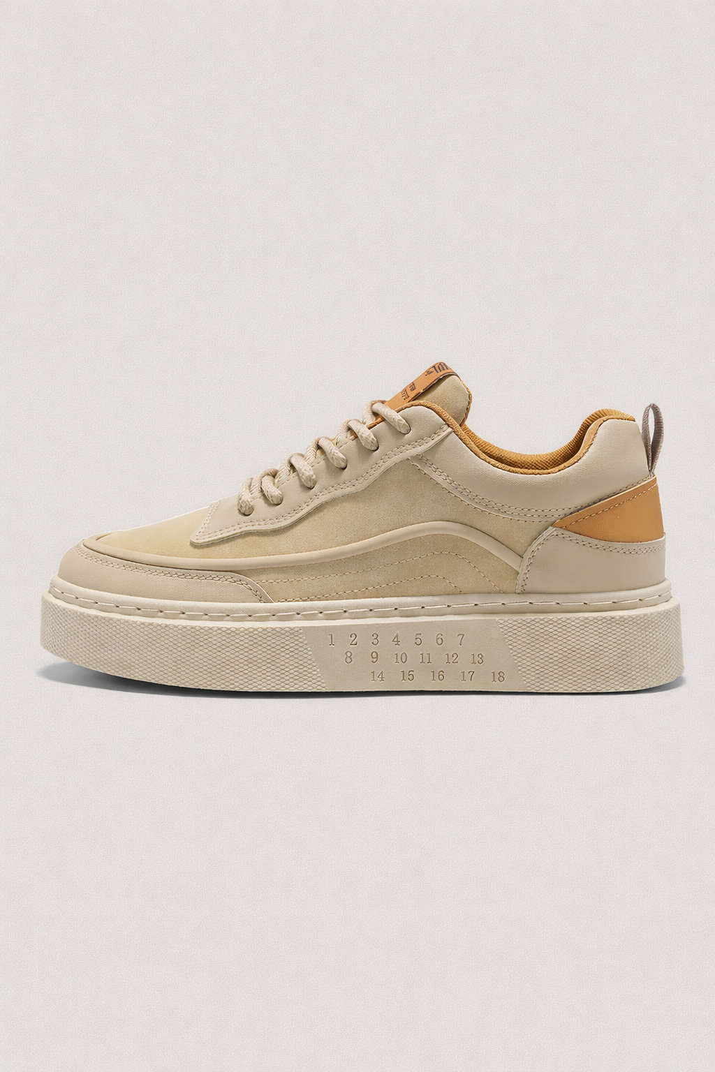 Herren Freizeitschuhe minimalistisches Design erhöhte Sohle - Aurelio