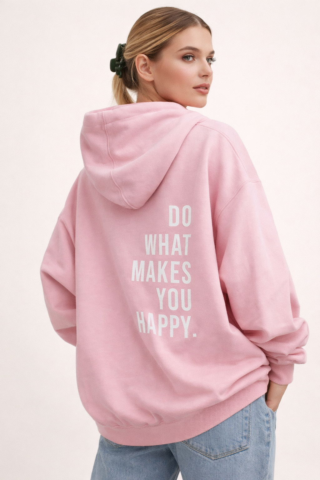 Damen-Kapuzenpulli mit Druck - Lucy