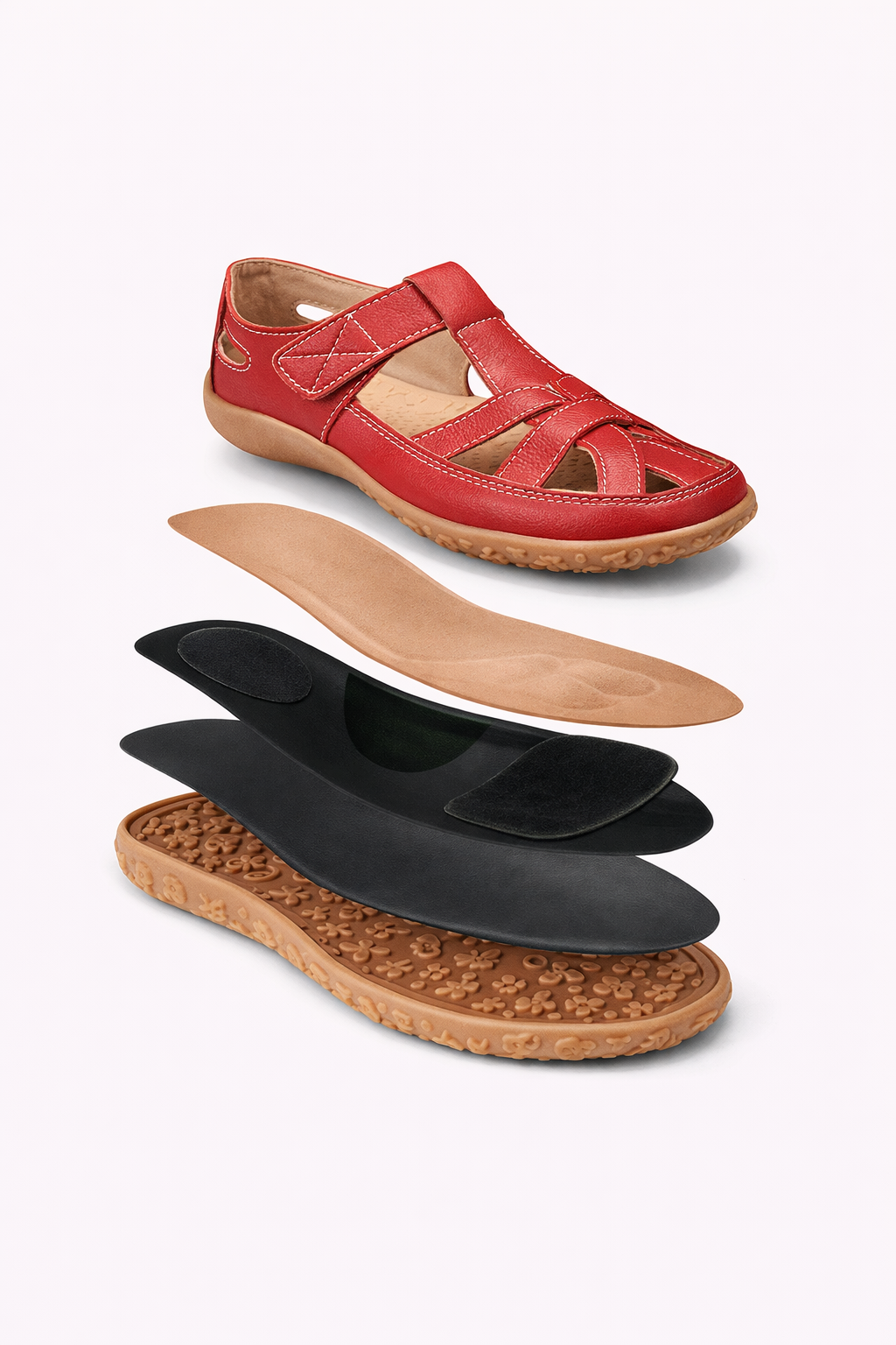 Geschlossene Zehensandalen für Damen - Laret