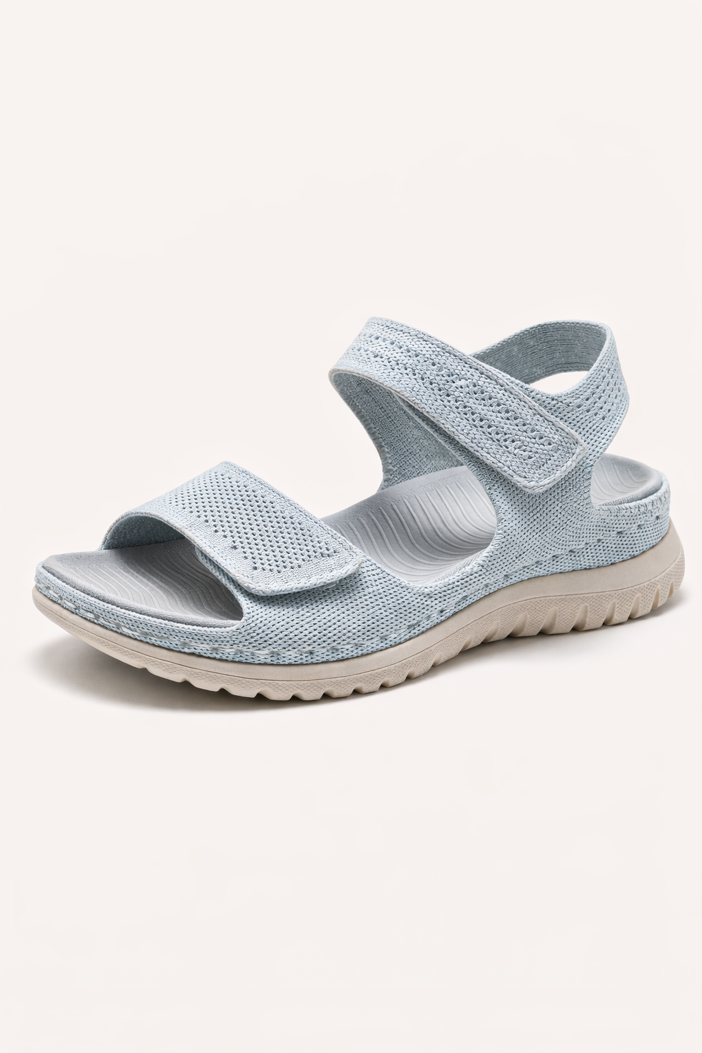 Atmungsaktive orthopädische Damensandalen mit dämpfender Sohle - Luren