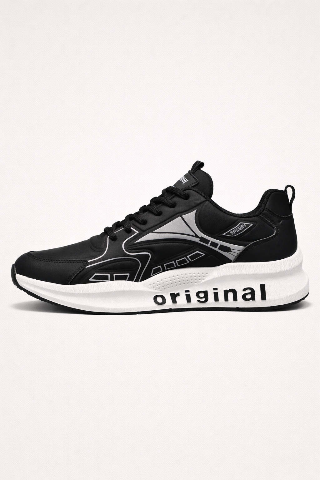 Herren-Schnürschuhe mit dicken Sohlen - Orion