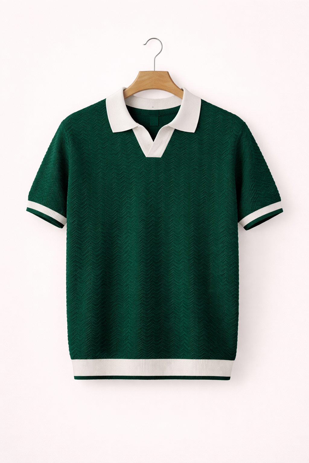 Kurzarm-Poloshirt mit klassischem Kragen für Herren - Arven