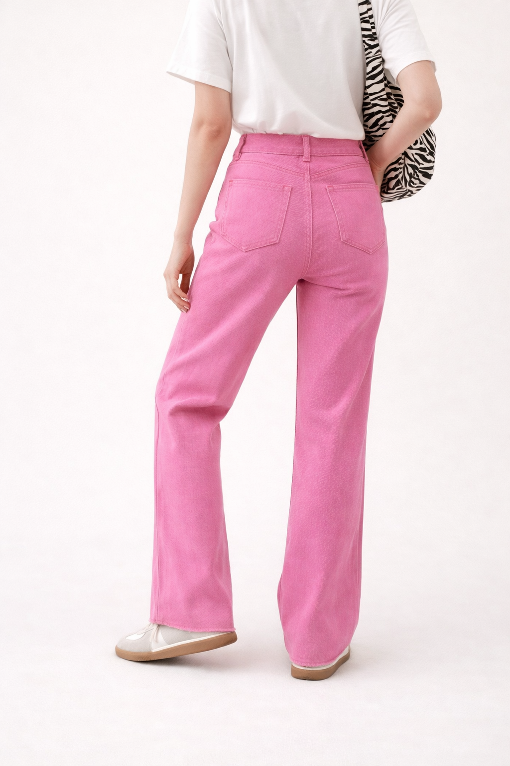 Damenjeans mit geradem Bein und hoher Taille - Neriva