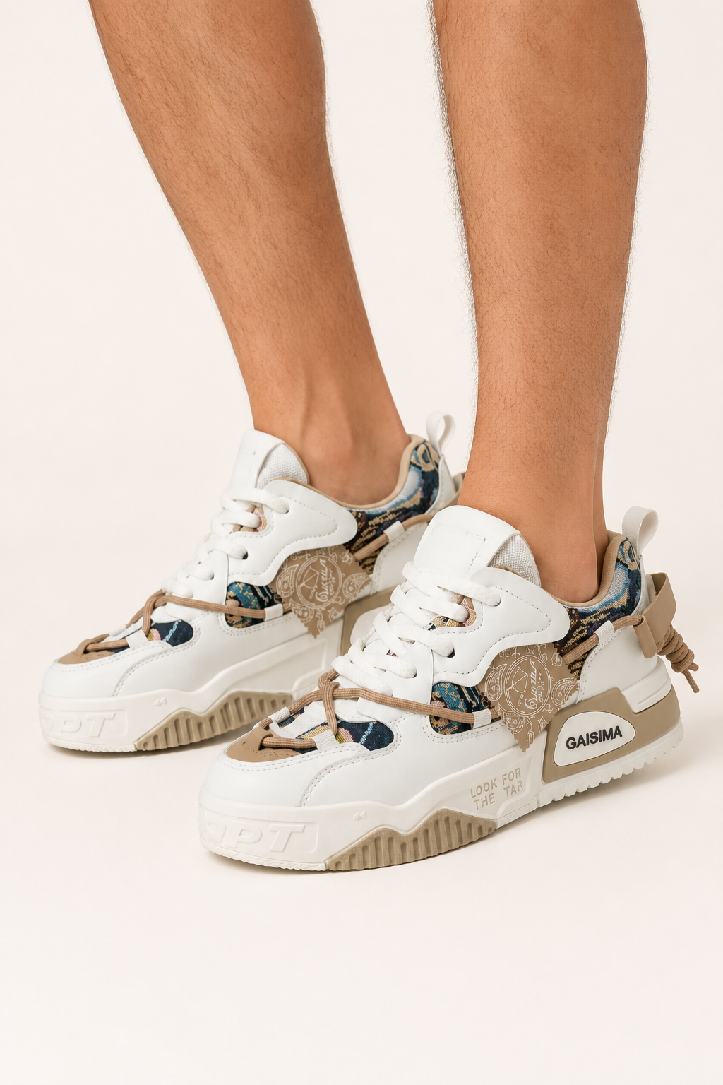 Urbane lässige Herren Sportschuhe mit dicker Sohle - Kaelor