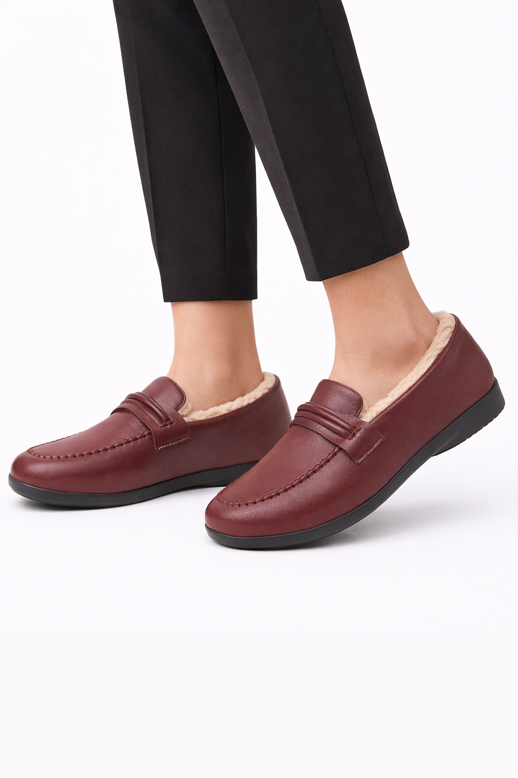 Damen Mokassins mit Thermofutter und klassischem Design - Selka