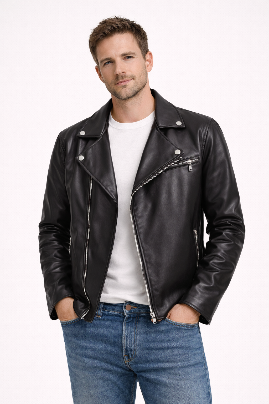 Herren Biker-Jacke für den urbanen Bereich - Kordem