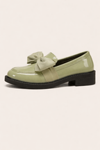 Lässige Damen Slipper mit Schleife vorne - Camila