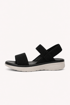Orthopädische Damensandalen mit bequemem Keilabsatz – Gerlinde