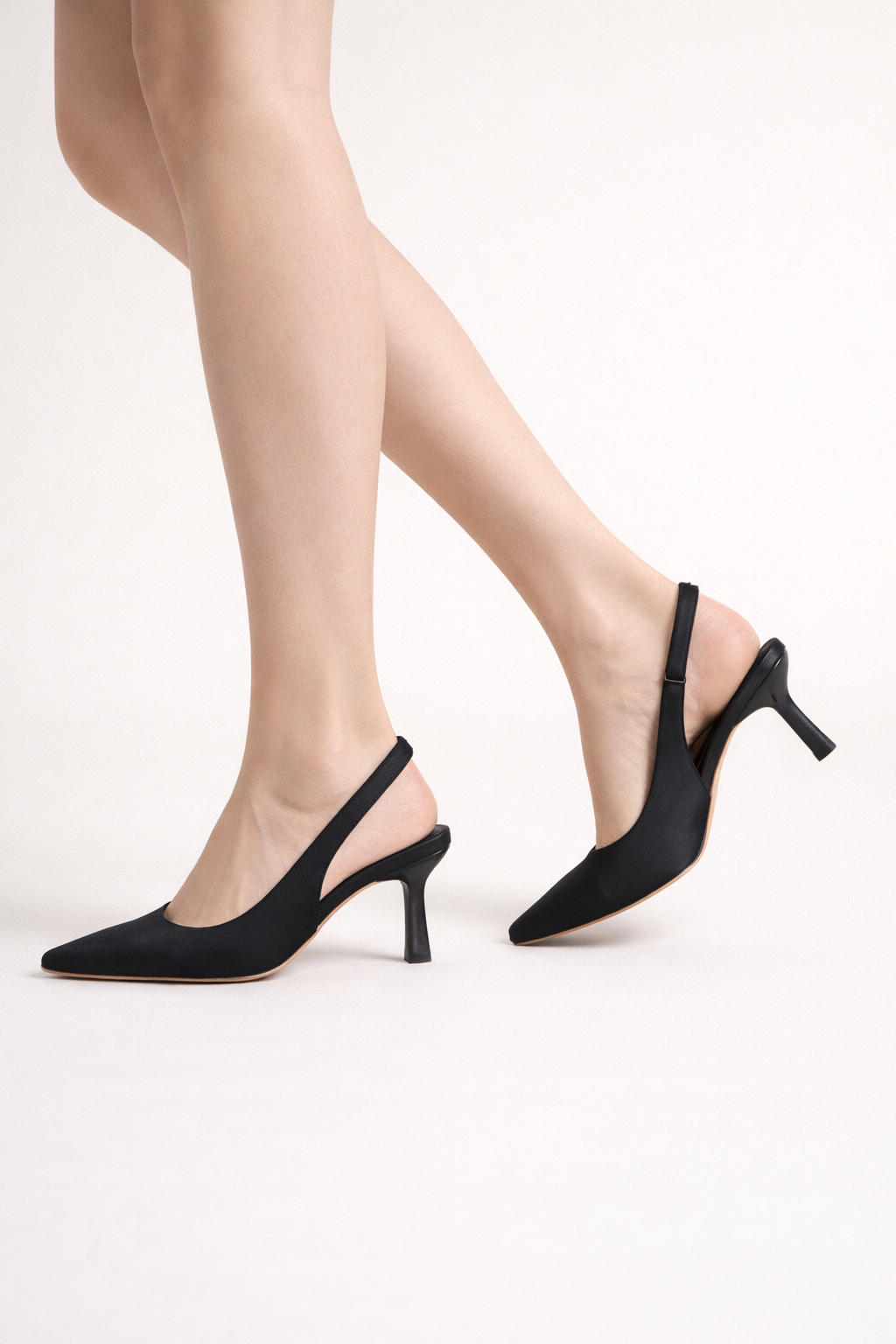 Damen spitz zulaufende Pumps mit mittlerem Absatz - Anays