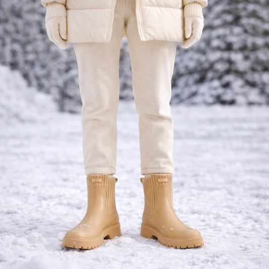 Wasserdichte, rutschfeste Damen-Regenstiefel - Lirena