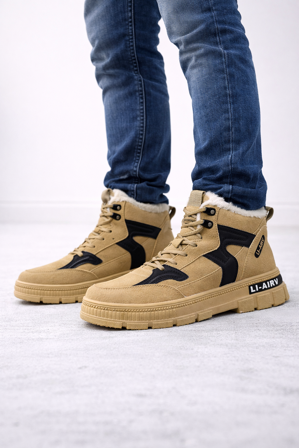 Herren-Winter-Thermostiefel - Brakov