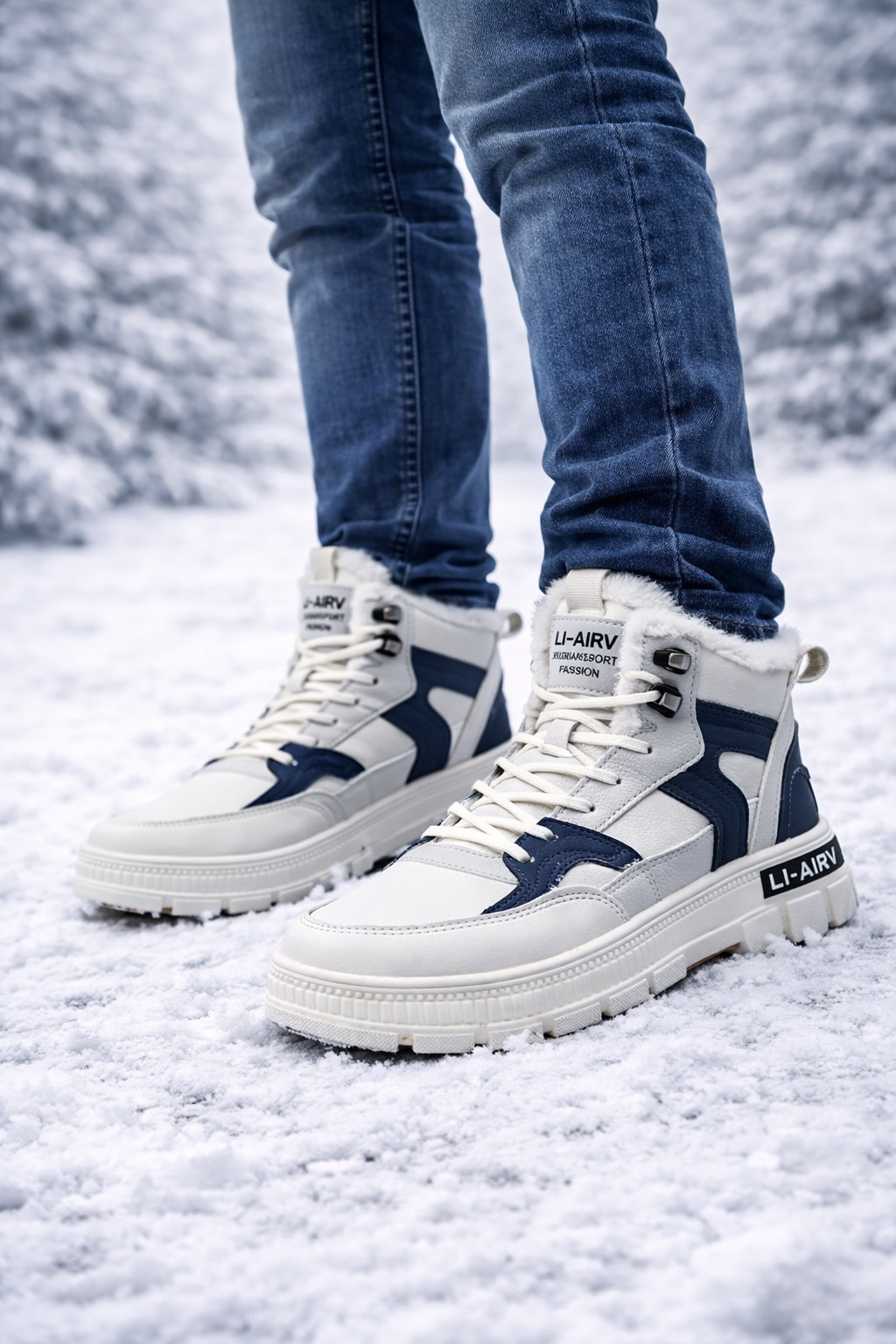 Herren-Winter-Thermostiefel - Brakov