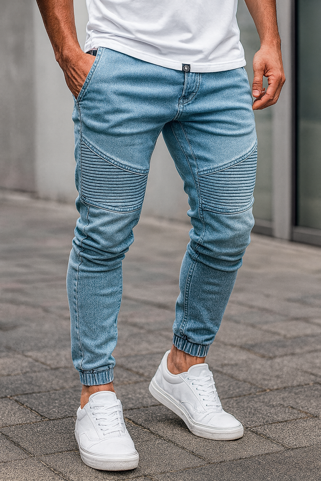 Herrenhosen im Bikerstil - Vareon