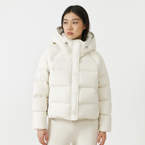 Gesteppte Wickeljacke für Frauen - Yerinna