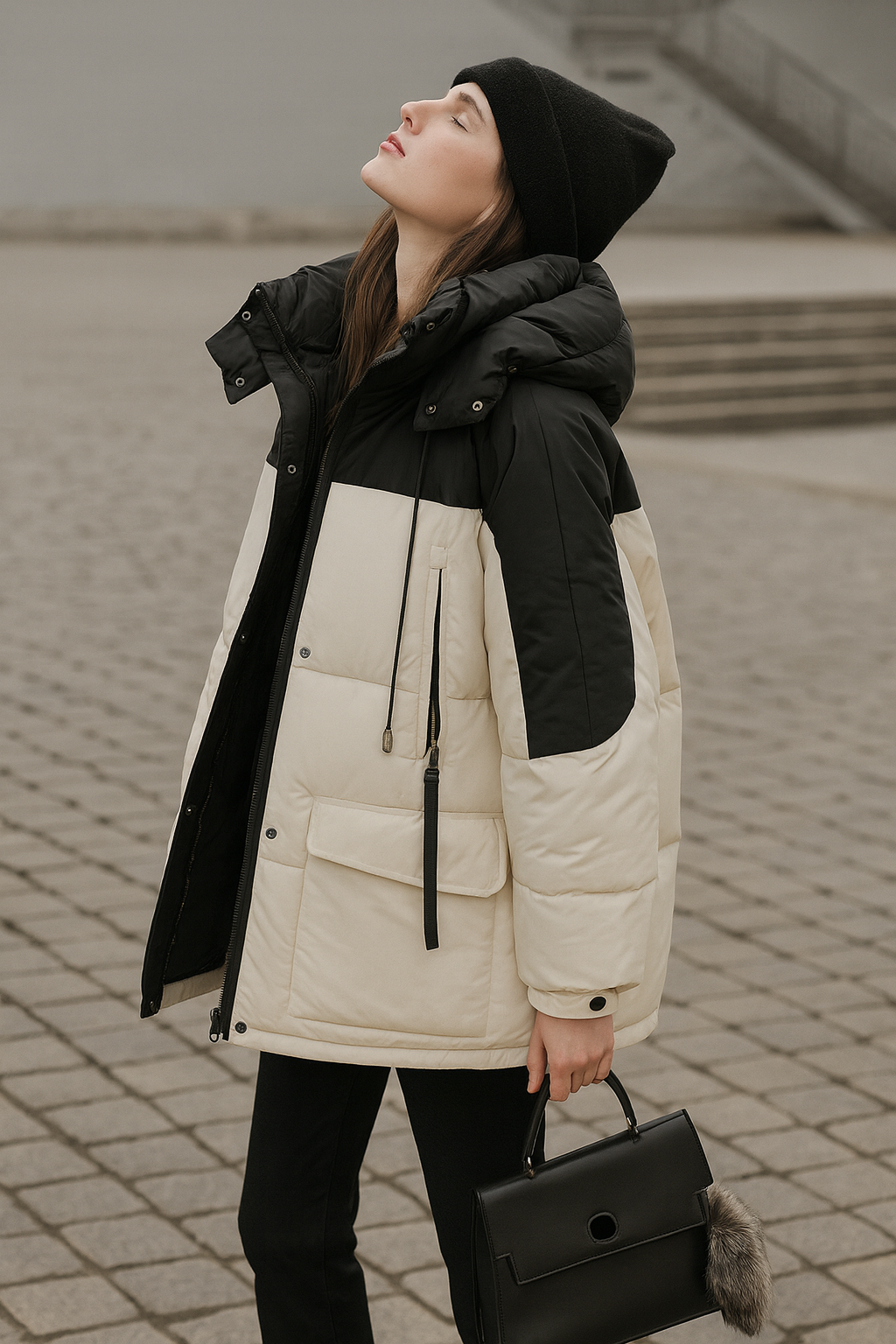 Steppjacke für Damen mit Volumeneffekt - Davinna