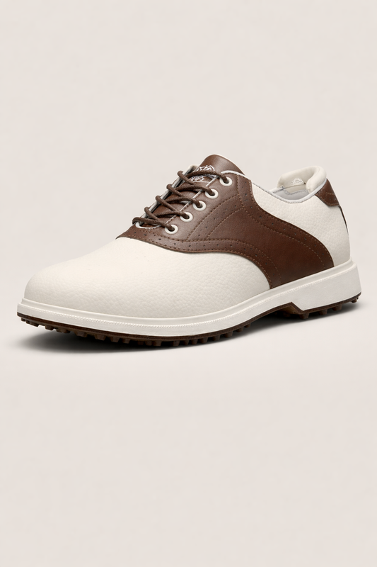 Chaussures de golf pour homme en cuir souple avec amorti - Riccardo
