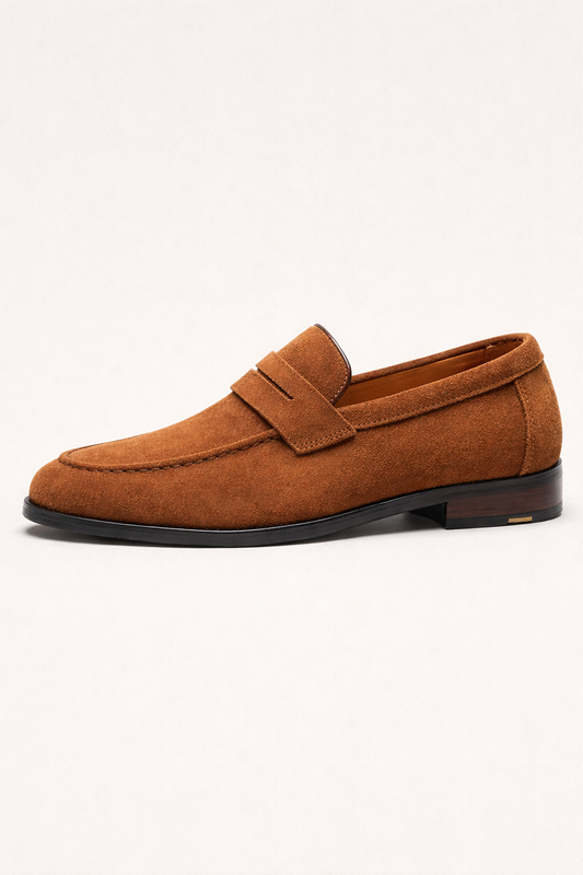 Mocassins classiques en daim souple pour hommes - Josh