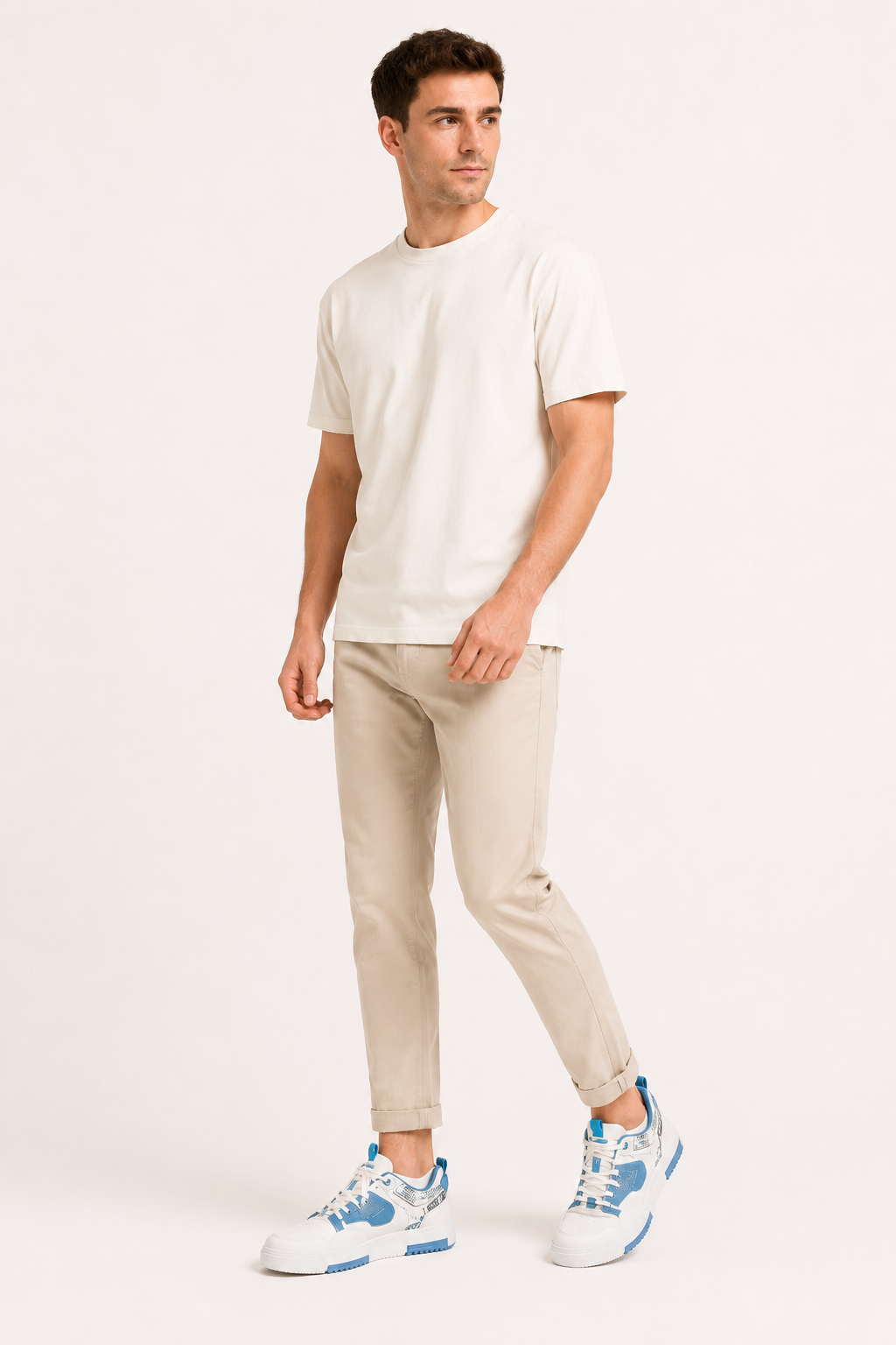 Atmungsaktive Freizeit-Sneaker für Herren mit dicker Sohle – Dietrich