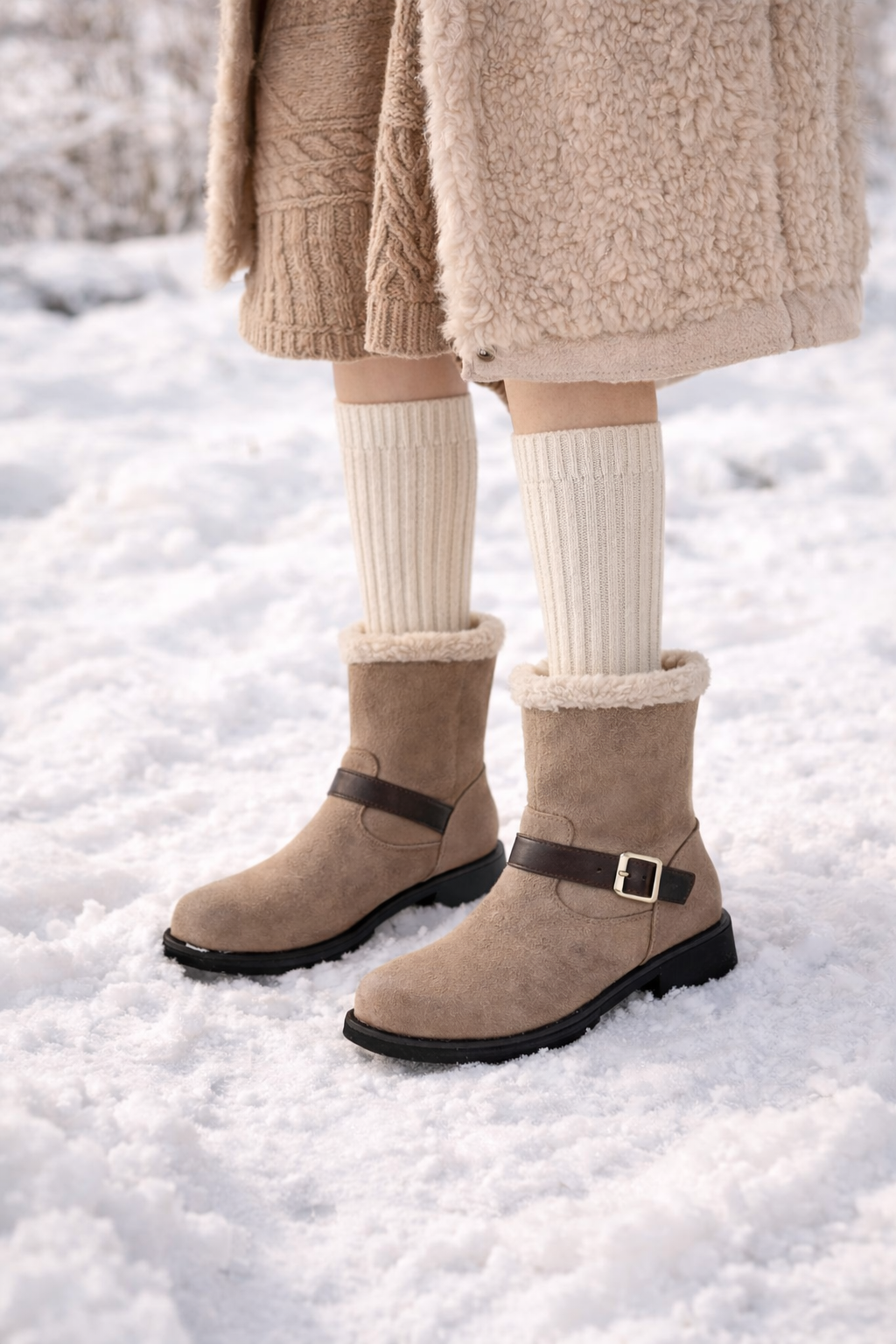 Weiche Damenstiefelette mit schmaler Silhouette - Elvane
