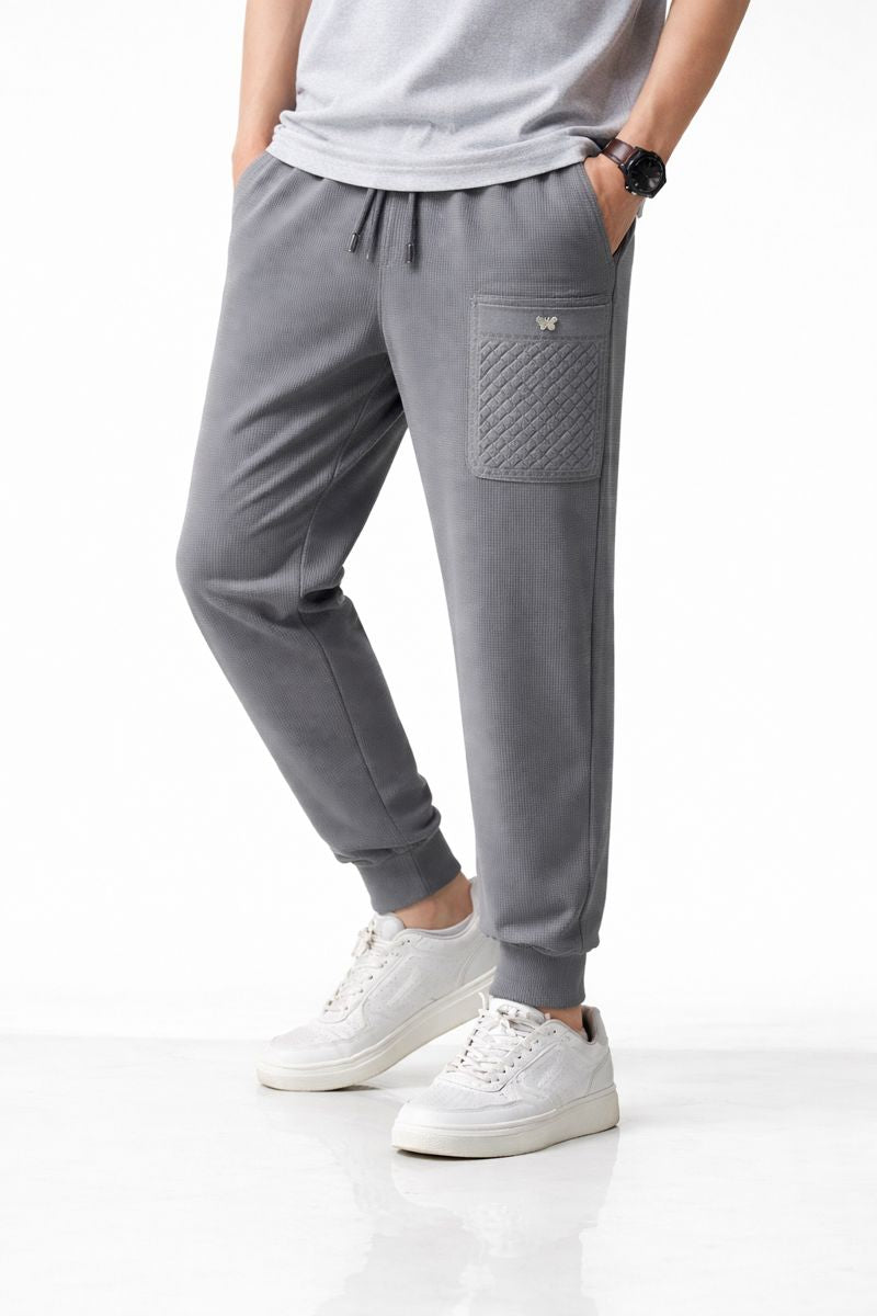 Herren-Sporthose mit bestickter Tasche - André