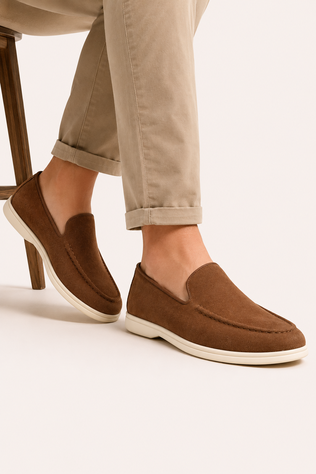 Elegante, lässige Herren-Slip-On-Mokassins – John