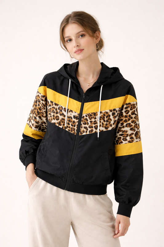 Veste de sport pour femme avec capuche et fermeture éclair - Zirel