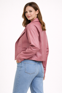 Kurze Jacke mit Reißverschluss im urbanen Stil für Damen - Sirel