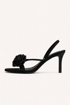 Party-Sandalen mit Blumenabsatz für Frauen - Kiara
