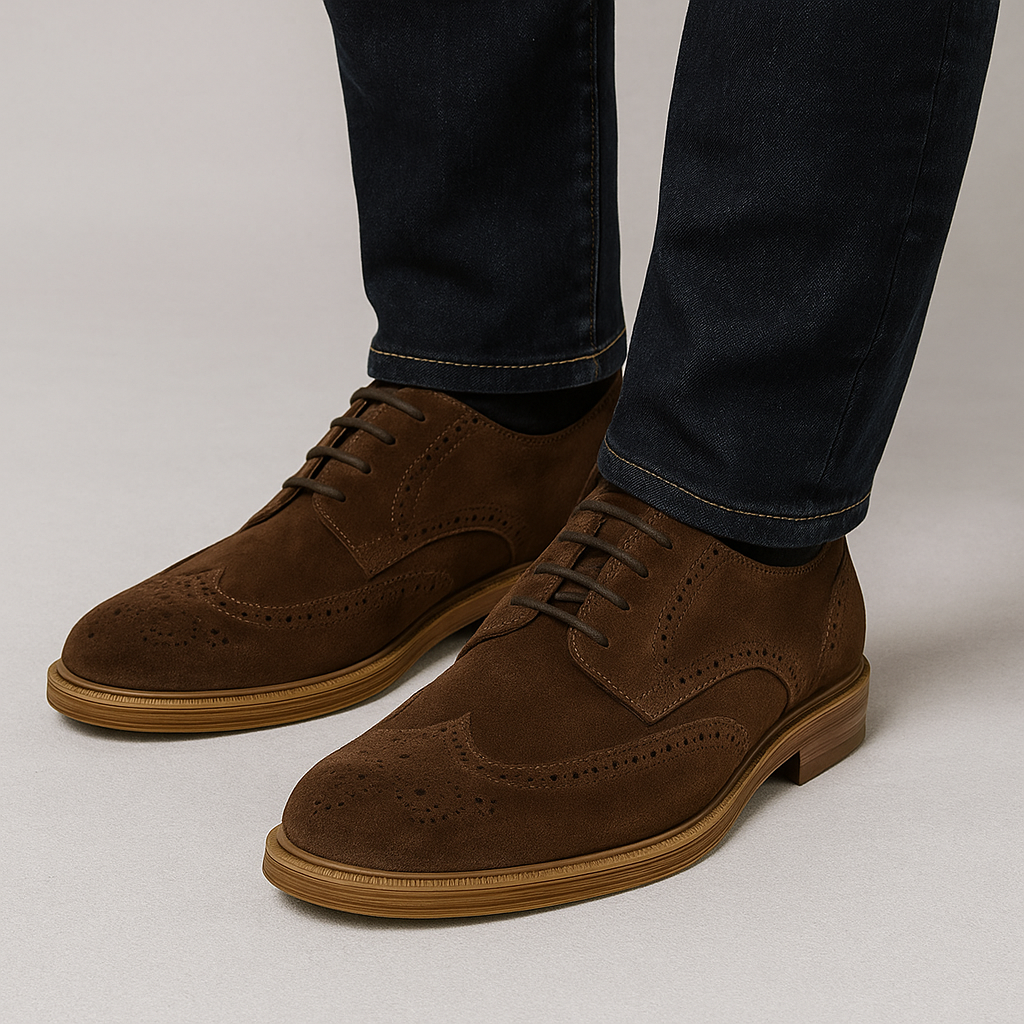 Vintage-Schuhe mit klassischem Design für Männer - Vorotir