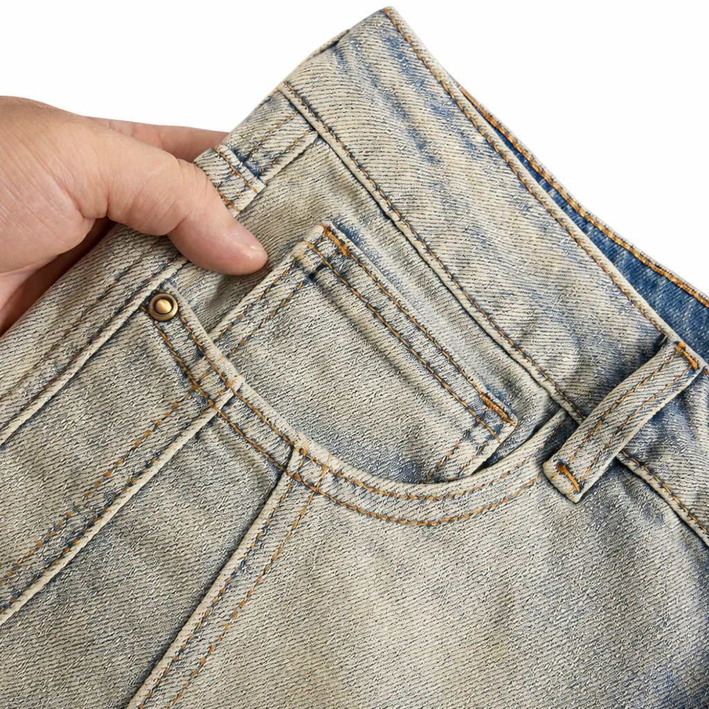 Patchwork-Jeans - Sverker