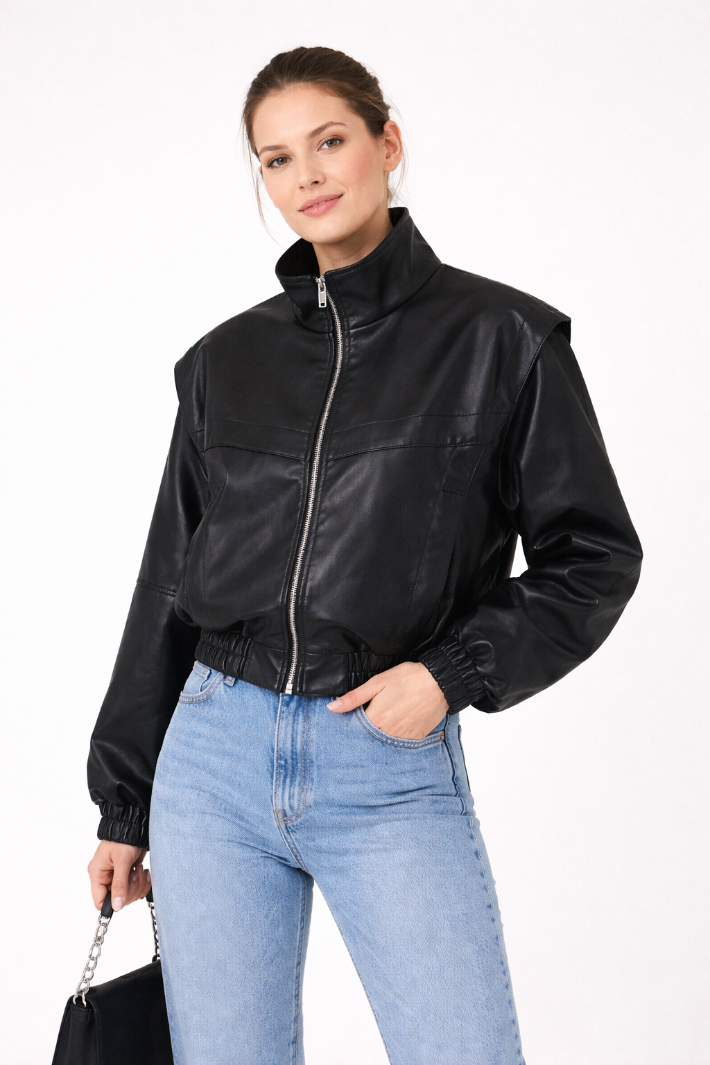 Kurze, gerade geschnittene Jacke für Frauen - Zirella