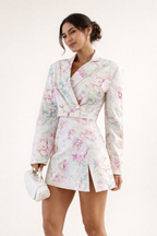 Floraler Blazer und eleganter Rock für Frauen - Ottilie