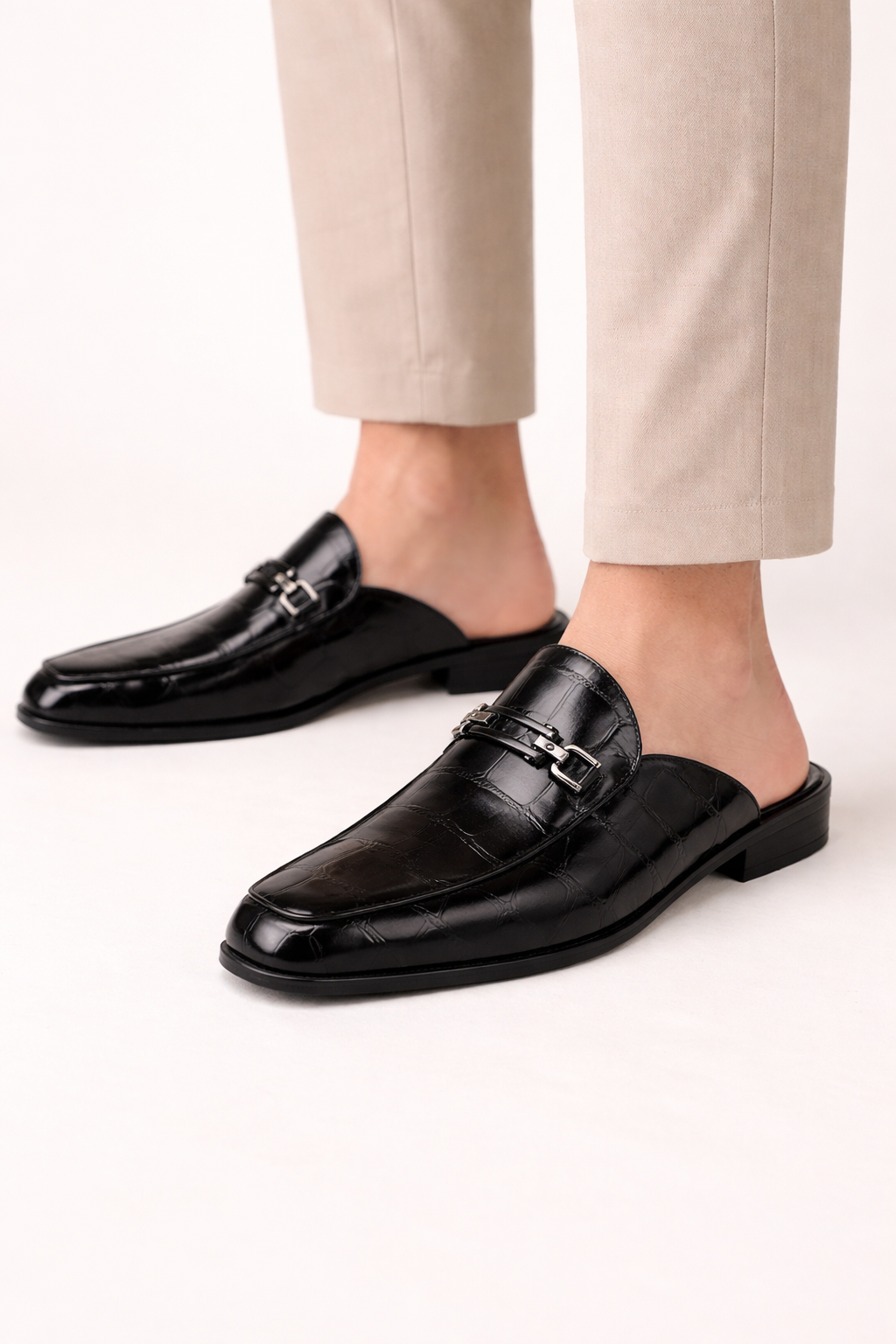 Lässige Herren-Slipper mit Absätzen - Rainer