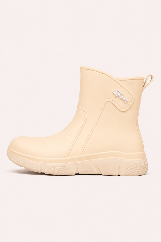 Bottines imperméables pour femme, confortables et légères, idéales pour la pluie - Helmira