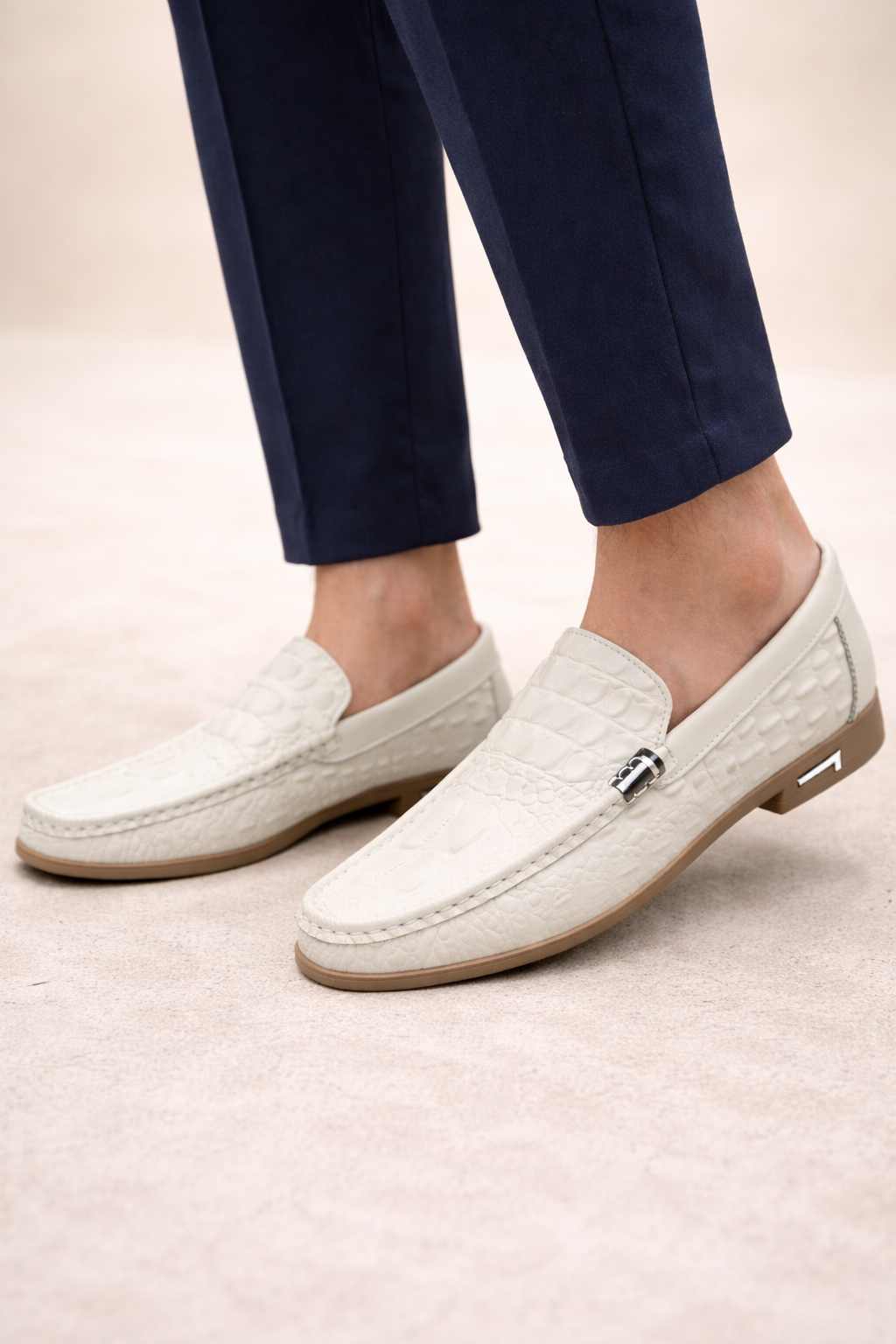Elegante Herren-Slipper mit seitlicher Schnalle - Owen