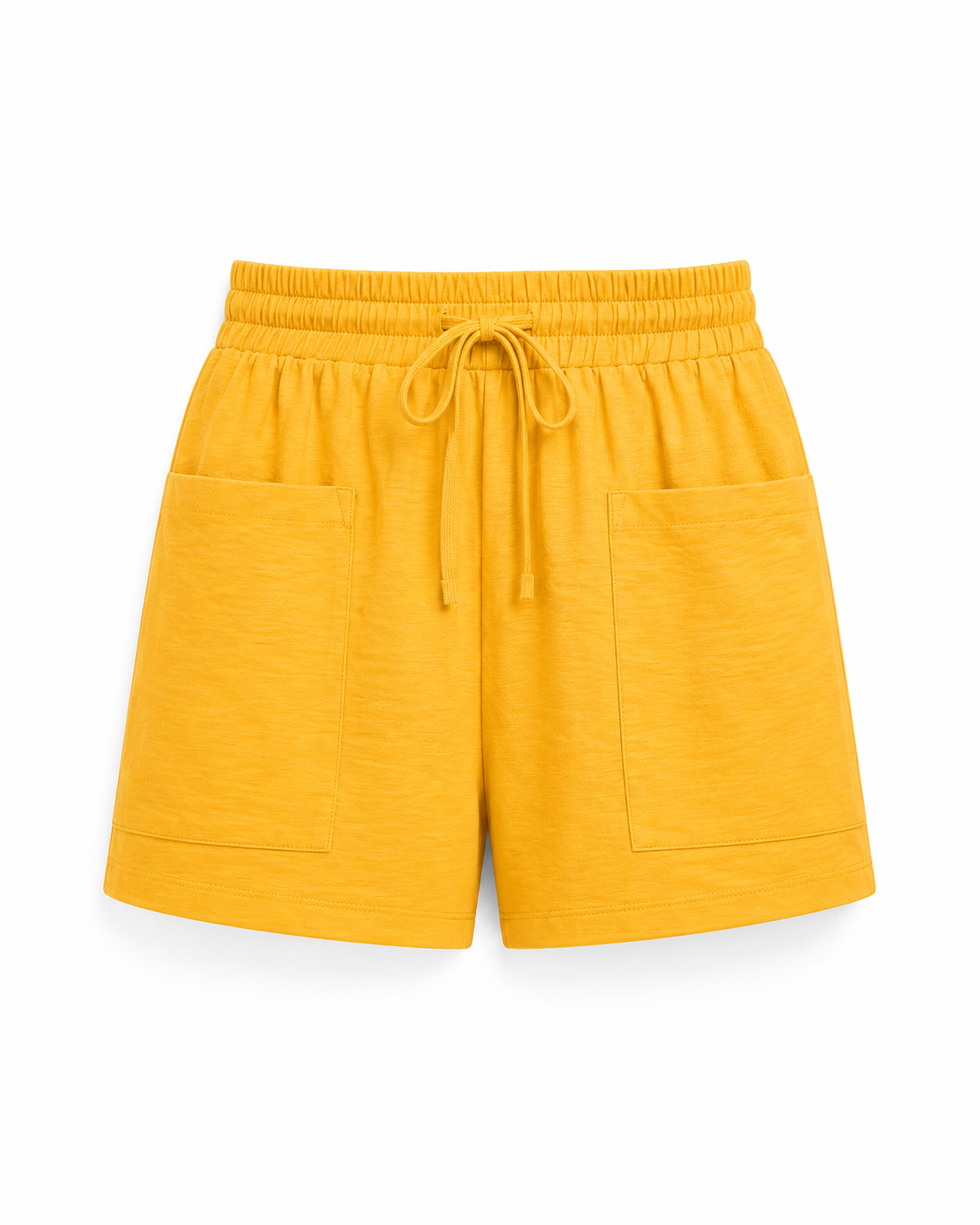 Damen-Shorts mit Gummizug und Fronttaschen - Lanni