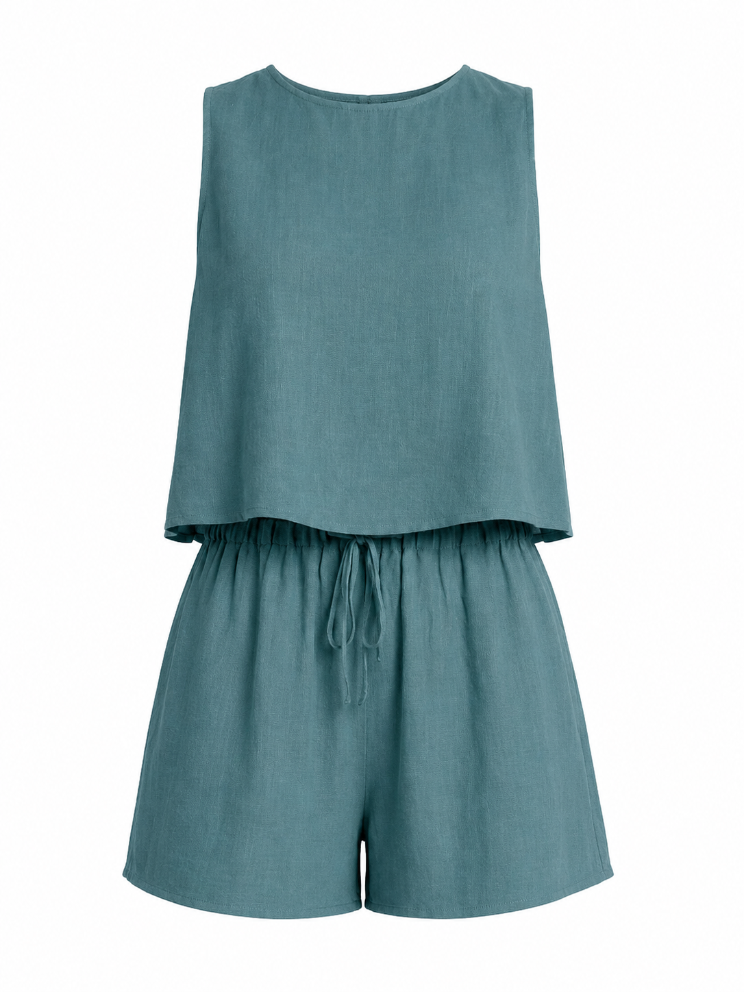 Damen-Sommer-Set ärmelloses Oberteil und Shorts - Anika