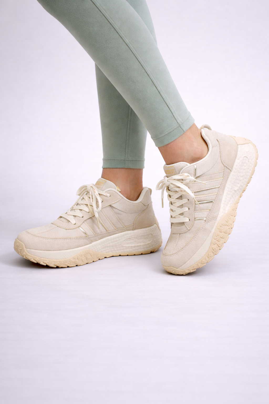 Damen-Sportschuhe mit gepolsterter Lauffläche - Lurena