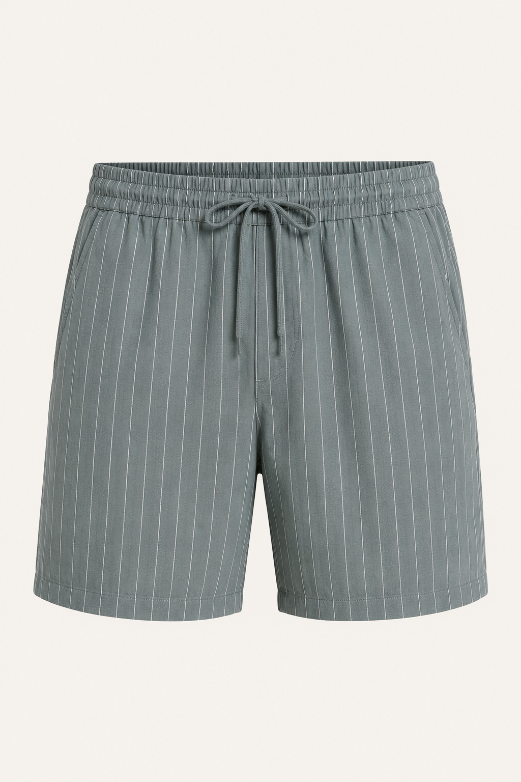 Freizeitshorts aus Leinen mit elastischem Kordelzug für Herren - Levin