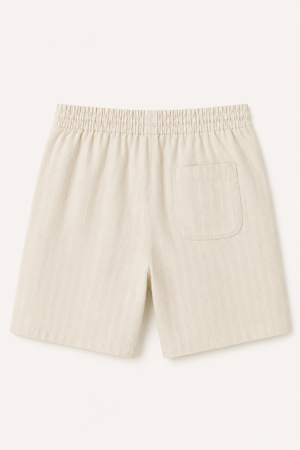 Freizeitshorts aus Leinen mit elastischem Kordelzug für Herren - Levin