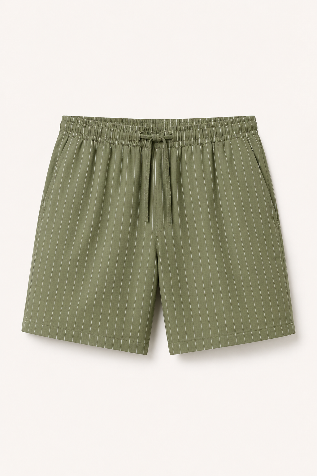 Freizeitshorts aus Leinen mit elastischem Kordelzug für Herren - Levin