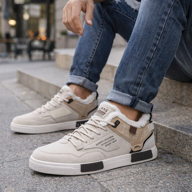 Gewebte Herren-Sportschuhe mit Fleece-Futter - Eirikr