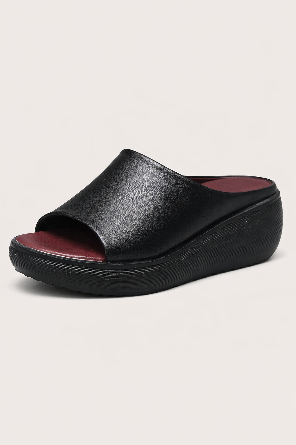 Offene Plateausandalen für Frauen - Clarissa