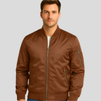 Herren-Bomberjacke mit Metallreißverschlüssen - Timothy